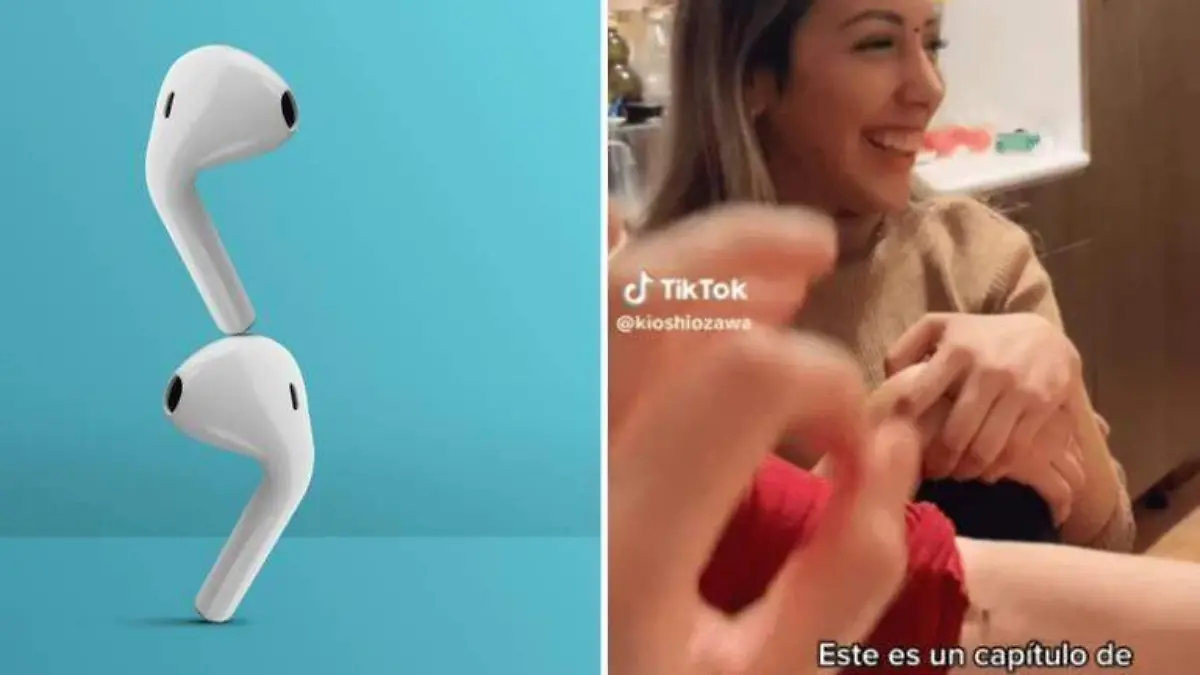 Descubre mujer infidelidad gracias a unos AirPods